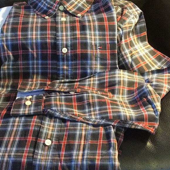 2 Mens Tommy Hilfiger long sleeve shirts - Picture 7 of 7